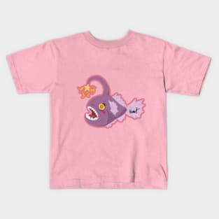 Anime-girl Angler fish Kids T-Shirt